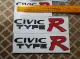 Civic Type R Sticker Set. 