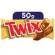 Twix caramel bars 50 grams(set of 3). 