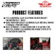 UNIVERSAL MOKOTO CELLPHONE HOLDER ALLOY SIDE MIRROR AND HANDLE BAR CLAMP MOTORCYCLE SPEEDMOTO. 