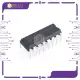 L293D motor driver H bridge IC. 