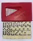Dominoes Six Dominoes Set of 28 Ivory Domino Set Educational Toys Classic Numbers Table Game Toy. 