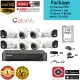 Hikvision Colorvu 8 Channel 8 Cameras 2MP (1080p) With 2TB HDD inside CCTV PACKAGE. 