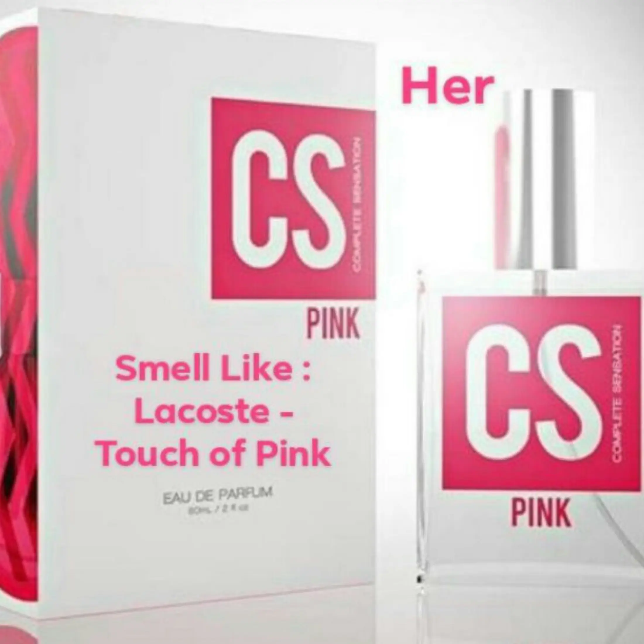 Skærm Wade sætte ild PINK CS Perfumes 1pc( smell like: Lacoste- touch of pink) | Lazada PH