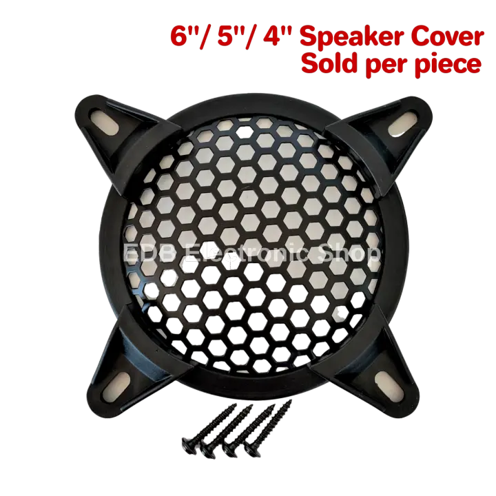6.5"/6"/ 5"/4" Speaker Cover Steel Mesh Speaker mesh with Clips and screws