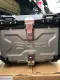 sec 45 liters alloy top box with backrest ex voyager (ORIGINAL SEC BRAND) silver. 