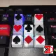 Cards Artisan Keycaps for mechanical keyboard - Diamond Heart Clover Spade. 