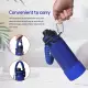 Hilee Tumbler Accessories 1000ml Silicone Boot and Paracord Handle for Tumbler 800ml Thumblers Accessories Set, 8.5cm Tumbler Boot Silicone Water Bottle Boot 8cm Tumbler Rubber Protector and Paracord Rope with Carabiner Tumbler Accessories 800ml for Hilee. 