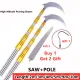 Fruit Picker Stainless Steel Adjustable Pole Artifact Telescopic Pole Fruit Picker High Altitude Fruit Picking Pole. 