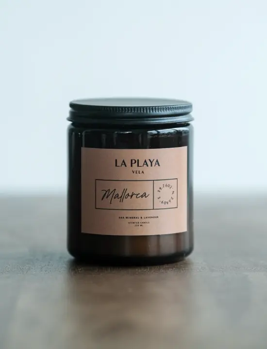 La Playa Vela Soy Scented Candle - Mallorca 200ML