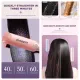 Dreepor  2 in 1 Portable Mini Straightening Iron Hair Curler Constant Temperature 4 Levels Adjustable Daily Straight Hair Styling Tools. 