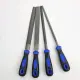 8 inchers steel file (round, triangle, halfround, flat). 