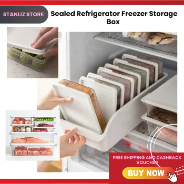 Sealed Refrigerator Freezer Storage Box Lazada PH