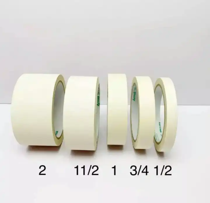 Masking Tape  Original Armak 1/2" , 1" , 3/4", 1-1/2" and 2"