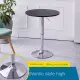 High cocktail table bar round coffee table minimalist modern outdoor high adjustable tulip black Bar circle table nordic. 
