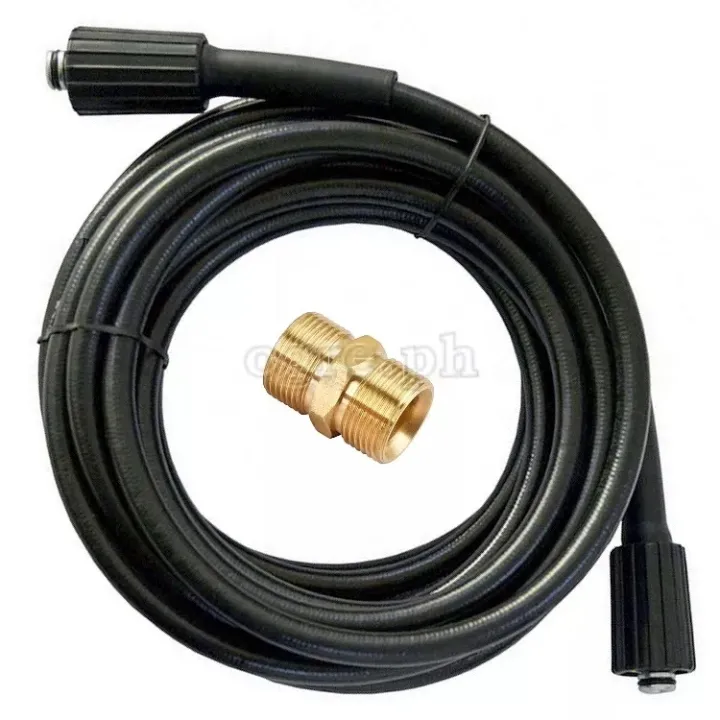 Replacement / Extension 6/ 10 / 15 /20 meters Pressure Washer Hose with 2 x M22F Fittings (220 bar / 3200 psi )