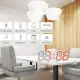 3D LED Wall Clock Modern Digital Alarm Clocks Display Home Kitchen Office Table Desk Night Wall Watch 24 Or 12 Hour Display. 