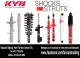 KYB-340023 / KYB / Kayaba Shock Absorber Front Right or Left Ford Ranger 4x4, 4x2 2007 - 2012; Everest 2007 - 2014; Mazda BT-50 2007 - 2012. 