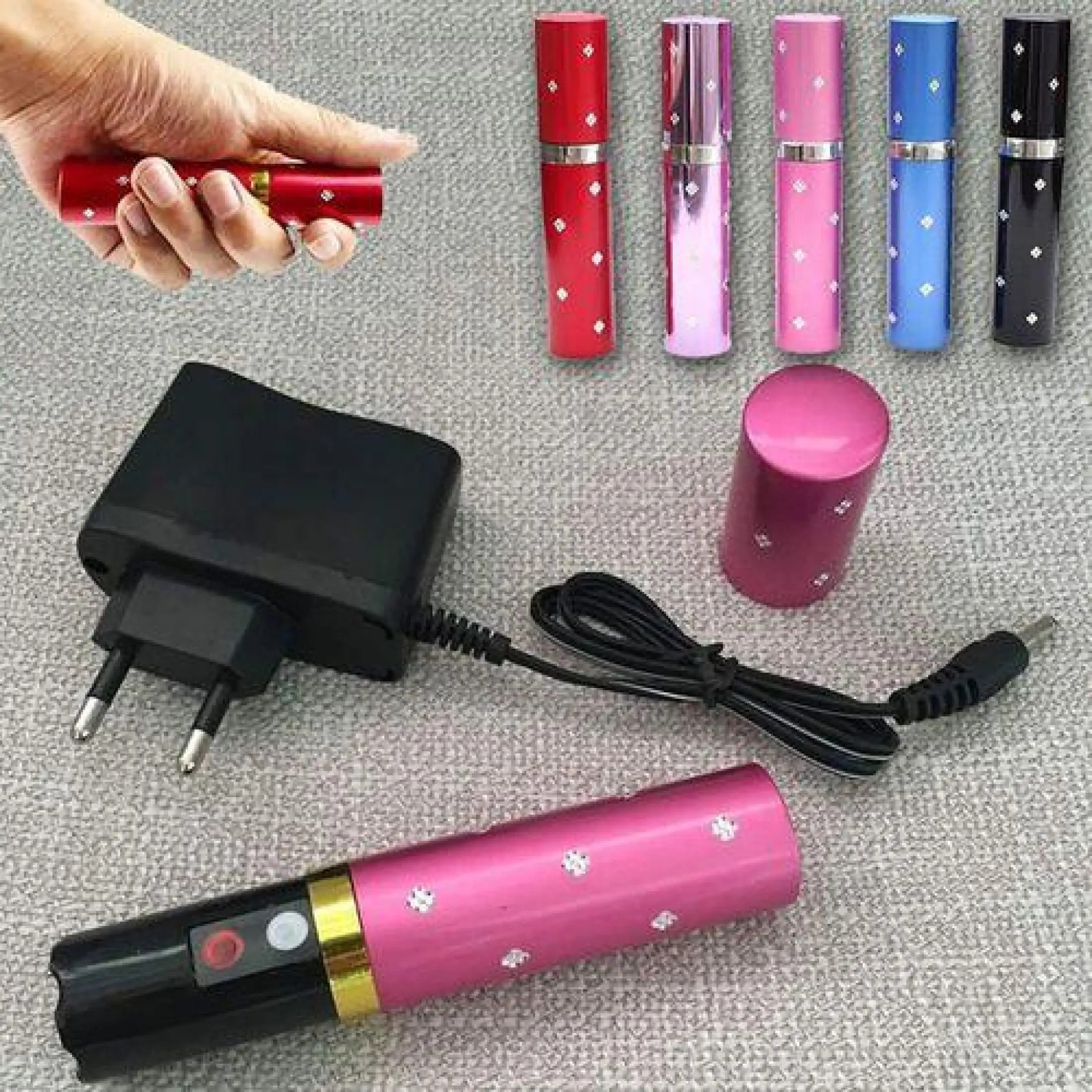 Rechargeable Self Defense Lipstick Style Flashlight For Women 12 Lazada Ph
