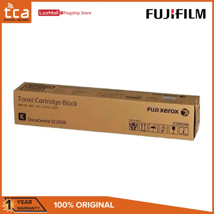 Fuji Xerox Toner CT202246, Original Black For DocuCentre SC2022 [ TCA Digital Square ]