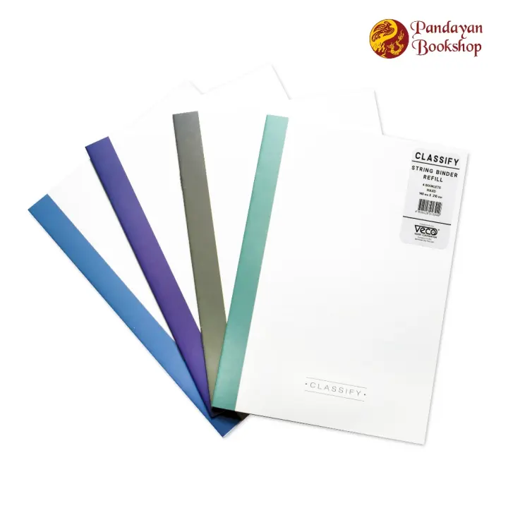 Veco Classify String Binder Notebook Refill 4s | Lazada PH