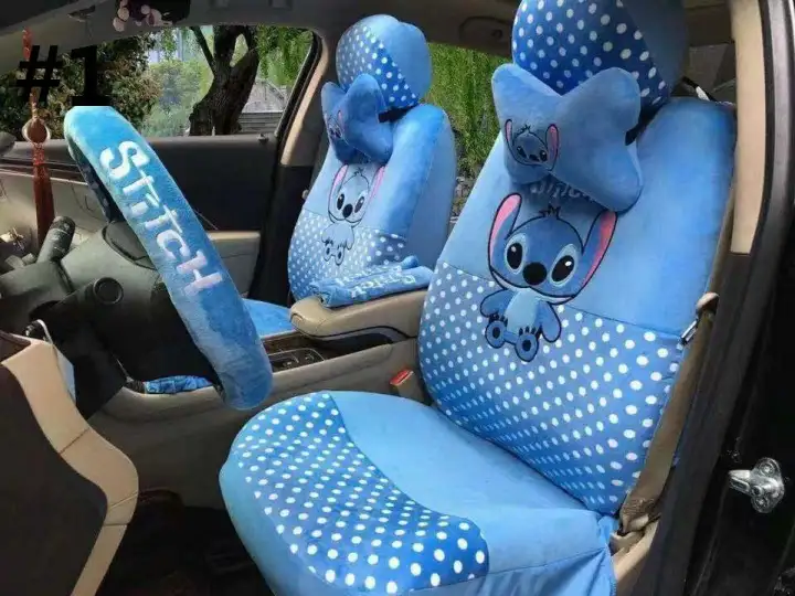 18 In 1 Stitch Car Seat Cover Interior, Stitch Car Seat Covers