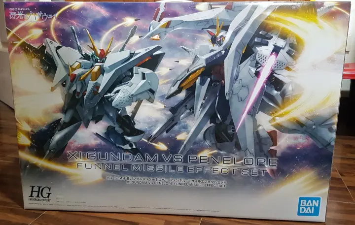 Authentic Bandai 1/144 HGUC XI GUNDAM  VS Penelope Funnel Model Kit - SAME DAY DELIVERY FOR METRO MANILA ONLY