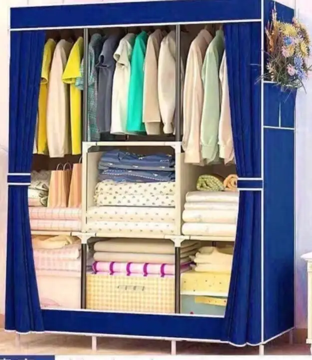 Keimav 8813 Big Multifunction Cloth Wardrobe Storage Cabinet Clothes Shelves Cabinets 8813 Lazada Ph