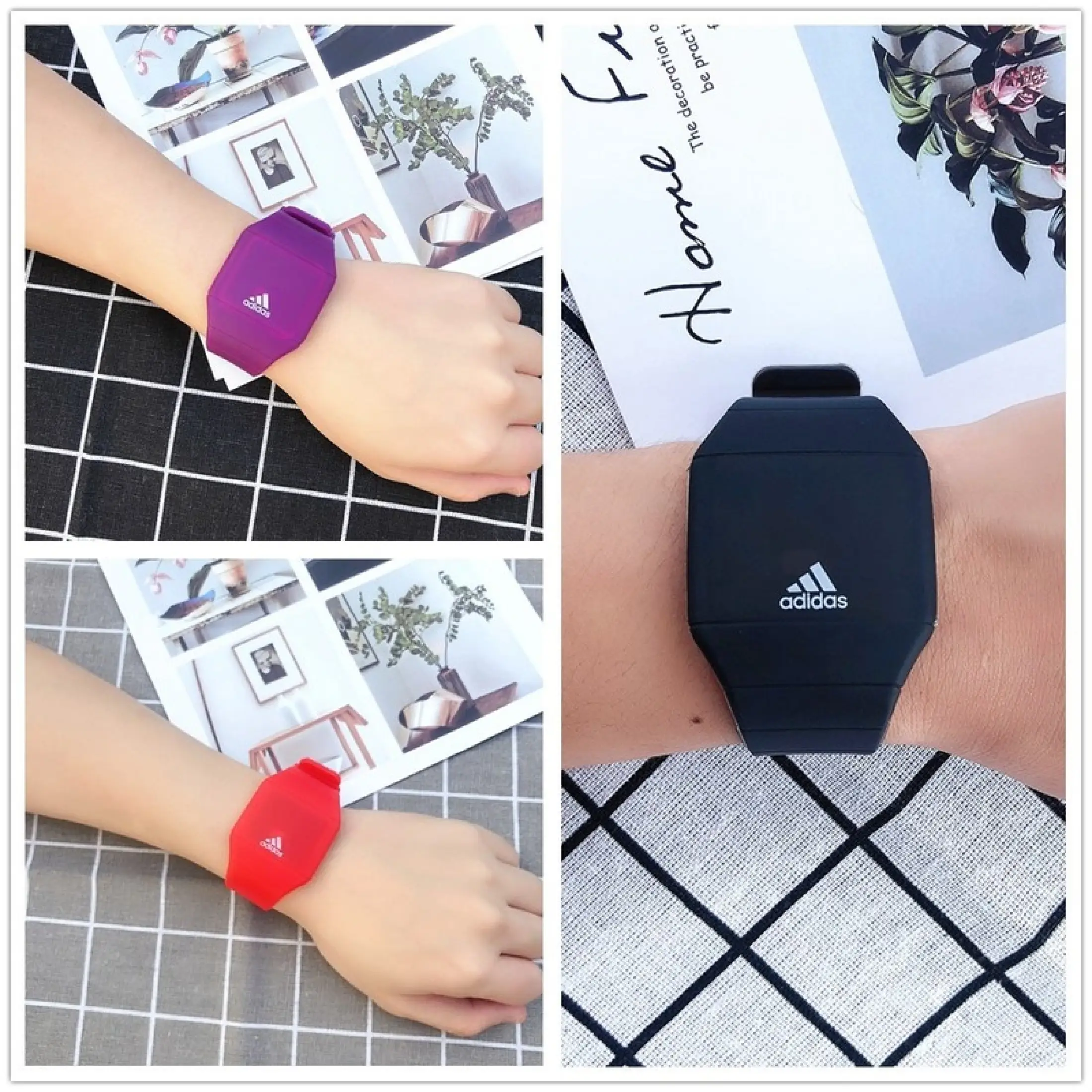 Adidas wristband watch Clearance
