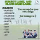 LUCSMART fast shipping - ENHYPEN KPOP GROUP ANIME THEMED STICKER LABEL AND NAME LABEL / notebook stickers  THESE ARE DEFAULT SUBJECTS 10 SUBJECTS    - ESP -EPP -TLE - TLE - ARALING PANLIPUNAN - SCIENCE - ENGLISH - MATH - FILIPINO - MAPEH. 