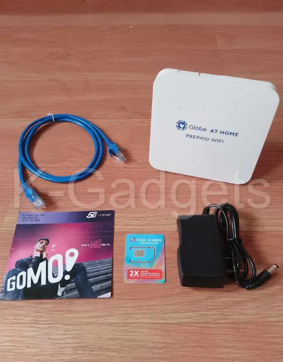 Globe at Home Prepaid WIFI ( 4G LTE / HUAWEI B312-939 ) -  with GOMO SIM  // with 20GB / 30GB / 30days UNLIDATA   /  PRELOVED , TESTED , WORKING