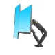 [CLEARANCE] North Bayou NB F160 Dual Monitor Heavy Duty Desk Mount Stand (17" - 27" Screens) with Full Motion Swivel Computer Double Arm with USB Port for Charging | JG Superstore. 