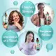 GuruNanda Whitening Pulling Oil with Coconut Oil & Peppermint Essential Oil for Natural Teeth Whitening, Fresh Breath,  Free Mouthwash (8 FlOz). 