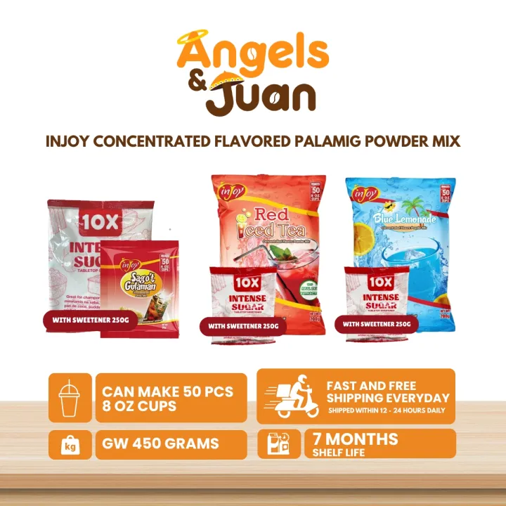 InJoy Concentrated Flavor Palamig Juice Powder W/ 10x Intense Sugar ...