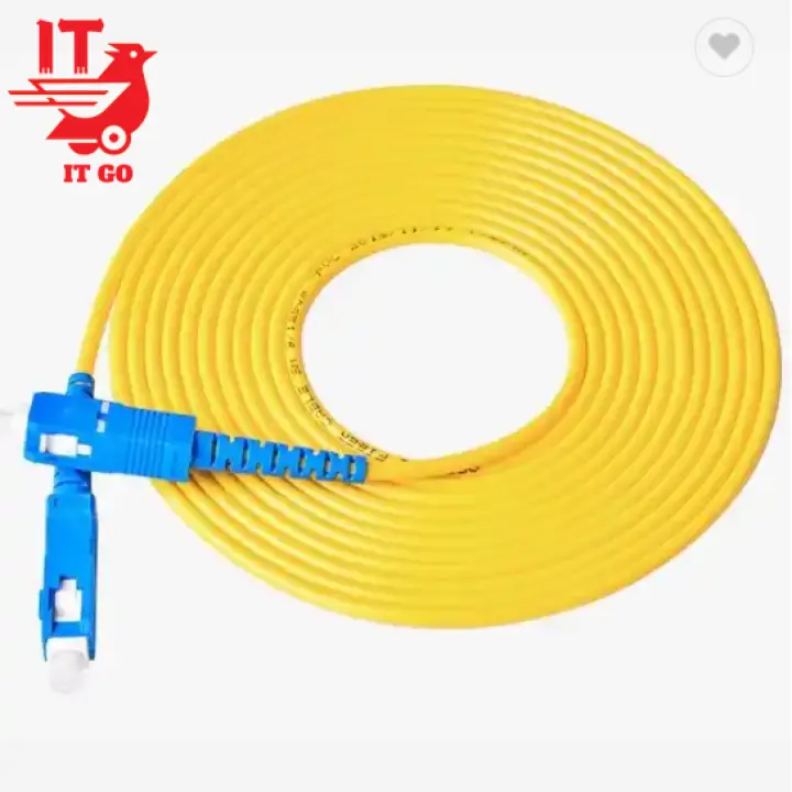 IT GO Fiber Optic Patch Cord 3M 5M 10M 20M 30M Sc Upc Single Mode 3.0 mm Simple Optical Cable Fiber Optic Patch Cord