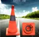 Reflectorized Traffic Cone Warning-Sign Road-Safety Telescopic Pop-Up Safety Cone With LED. 