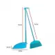 Broom and Dustpan Set Dust Pan with Handle Cleaning Brush Broom Floor Sweep WALIS 2n1 #2076. 