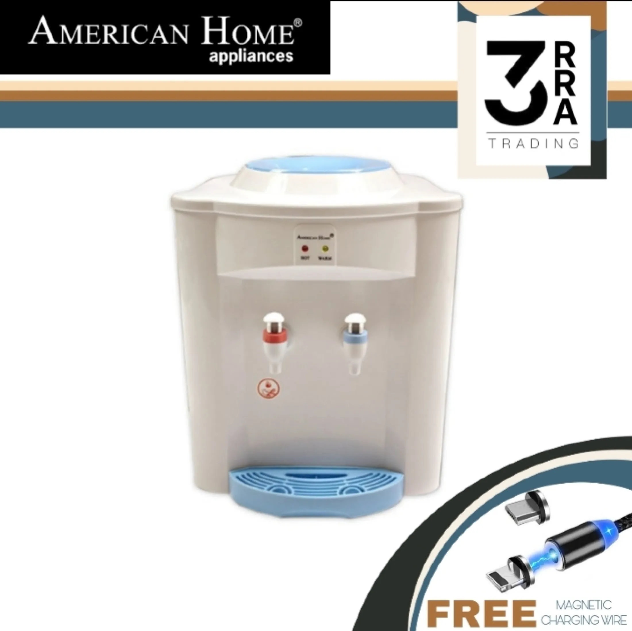 American Home Water Dispenser Table Top Hot Warm Ah20 M22hnt Lazada Ph
