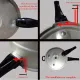 Pressure Cooker Handle Replacement Black with Screws Plastic Handle Pressure Canner Handle. 