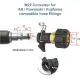 M22 x 14mm Female to AR/Kawasaki-compatible Hose Quick Connector. 