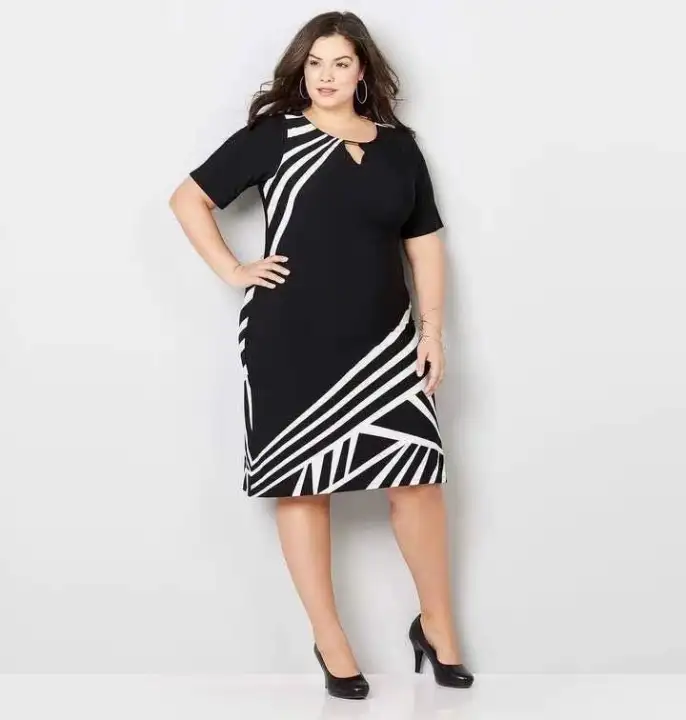 Casual plus size dresses Clearance