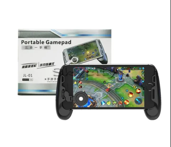 Verstelbaar Nodig uit Inspectie Will of D - 3in1 Portable Gamepad with Joystick Phone Holder game pad game  handle for ROS mobile legends AUTHENTIC | Lazada PH