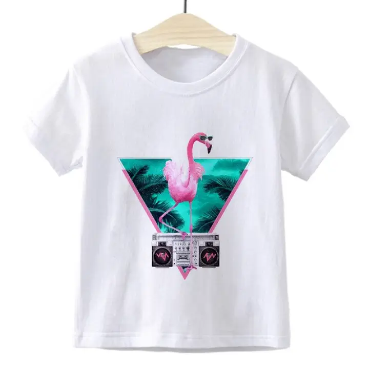 Children T Shirt Pretty Cheap Kawaii Flamingo Baby Girl Clothes Cute Fashion Graphic Aesthetic Beautiful Kids T Shirt Lazada Ph