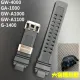 High Quality Genuine Leather Watch Straps Cowhide Replace the CASIO CASIO watch with GW - 4000 / GA - 1000 / GW - A1000 / GW - A1100 black. 