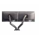 [CLEARANCE] North Bayou NB F160 Dual Monitor Heavy Duty Desk Mount Stand (17" - 27" Screens) with Full Motion Swivel Computer Double Arm with USB Port for Charging | JG Superstore. 