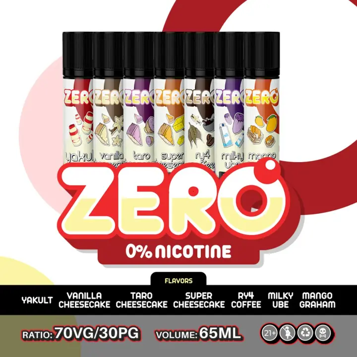 Zero 65ml Juice 0mg Low Strength High VG Lazada PH