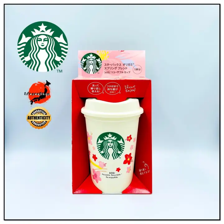 Starbucks Japan Spring Blend Origami Set With Sakura 21 Reusable Cup 237ml Lazada Ph