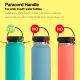 HydroFlask Rope Handle Aquaflask Accessories Aquaflask Rope Paracord Handle Wide Mouth Bottle Portable Rope Handle for Outdoor Hiking Travel. 