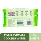 GIGGLES Multi-purpose Cooling Wipes 60 Sheets. 