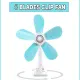 Sofia 5 Leaves Portable Clip Electric Fan. 