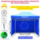 ⭐.HOMSTAR ⭐ RETRACTABLE TENT 3m x 4.5m with Sidewall Gazebo/ Memorial/ Garage/ Party/ ALL PURPOSE Tent - GAZEBO & FRAME. 